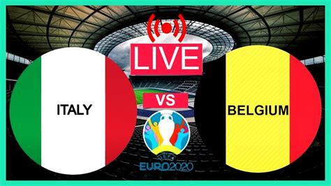 belgium vs italy live streaming
